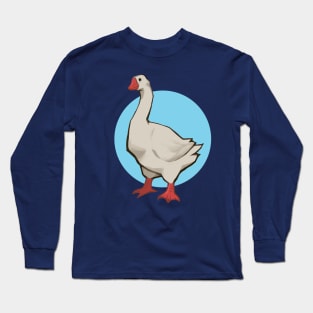 The white goose Long Sleeve T-Shirt